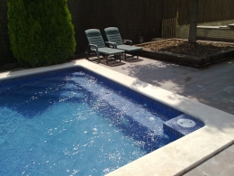 Piscina rehabilitada con PV3 Piscina rehabilitada con PV3