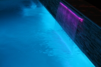 CASCADA CON LED